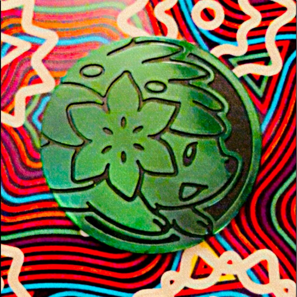 Pokémon tournament coin. Shaymin.